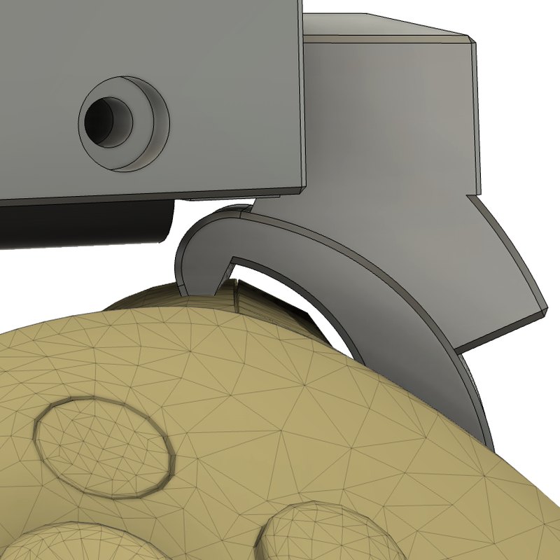 Controller placed by the tag calibration, view 2