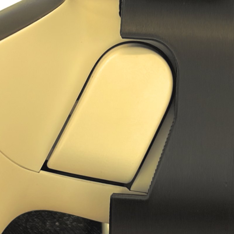 Photo of the real controller in the mount, view 4